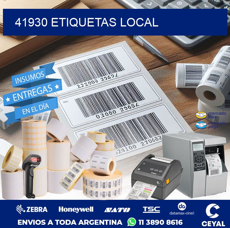 41930 ETIQUETAS LOCAL