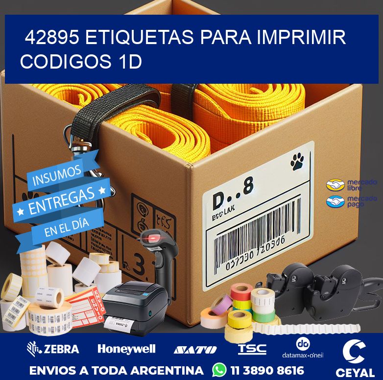 42895 ETIQUETAS PARA IMPRIMIR CODIGOS 1D