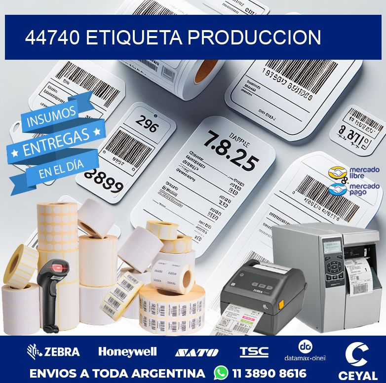 44740 ETIQUETA PRODUCCION