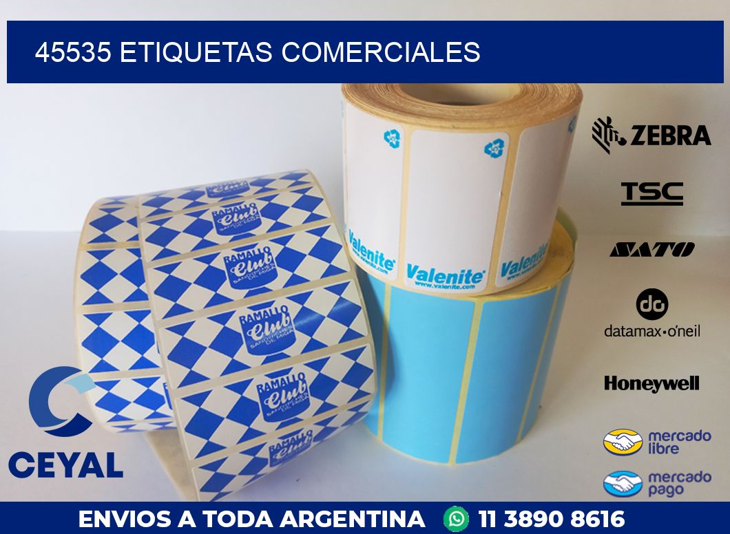 45535 ETIQUETAS COMERCIALES