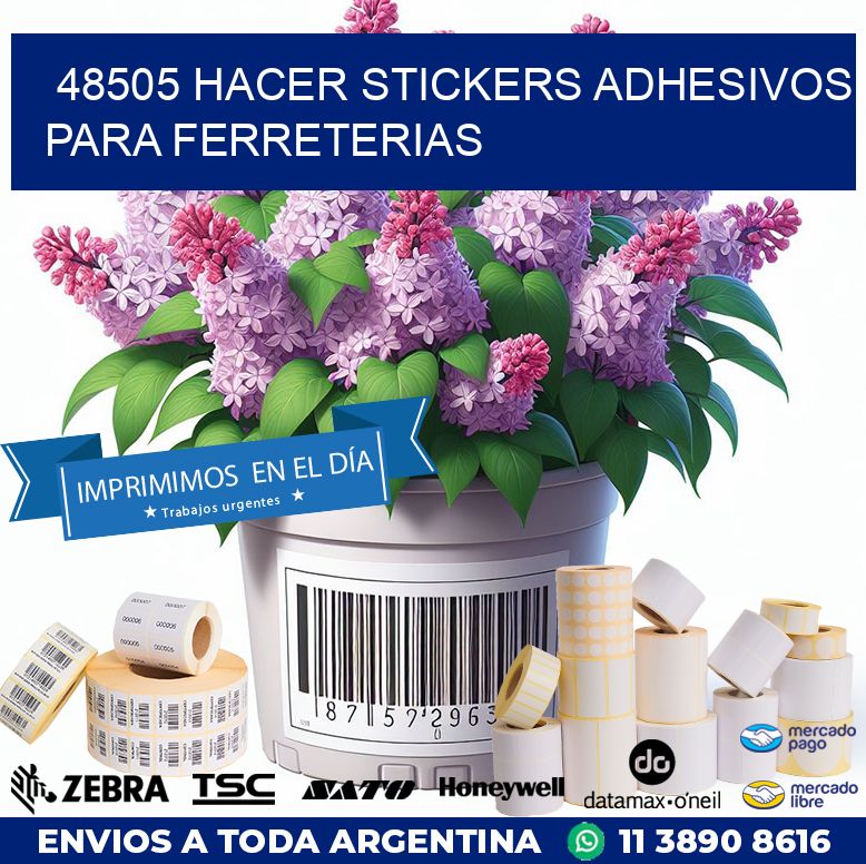 48505 HACER STICKERS ADHESIVOS PARA FERRETERIAS