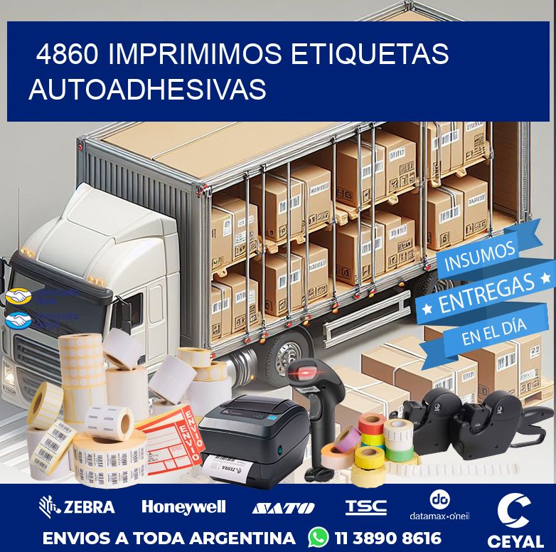 4860 IMPRIMIMOS ETIQUETAS AUTOADHESIVAS