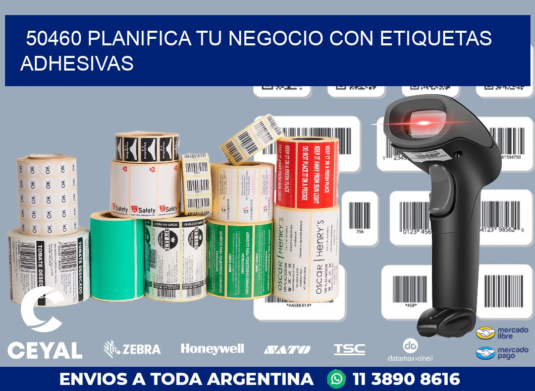 50460 PLANIFICA TU NEGOCIO CON ETIQUETAS ADHESIVAS