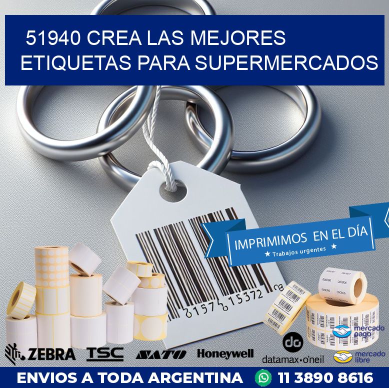 51940 CREA LAS MEJORES ETIQUETAS PARA SUPERMERCADOS