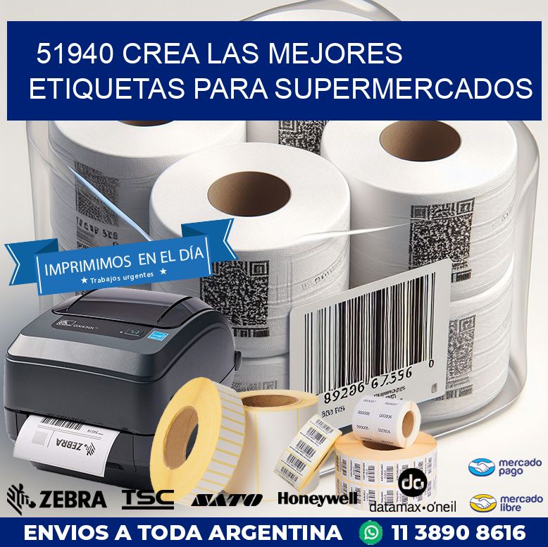 51940 CREA LAS MEJORES ETIQUETAS PARA SUPERMERCADOS