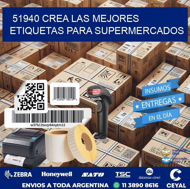 51940 CREA LAS MEJORES ETIQUETAS PARA SUPERMERCADOS