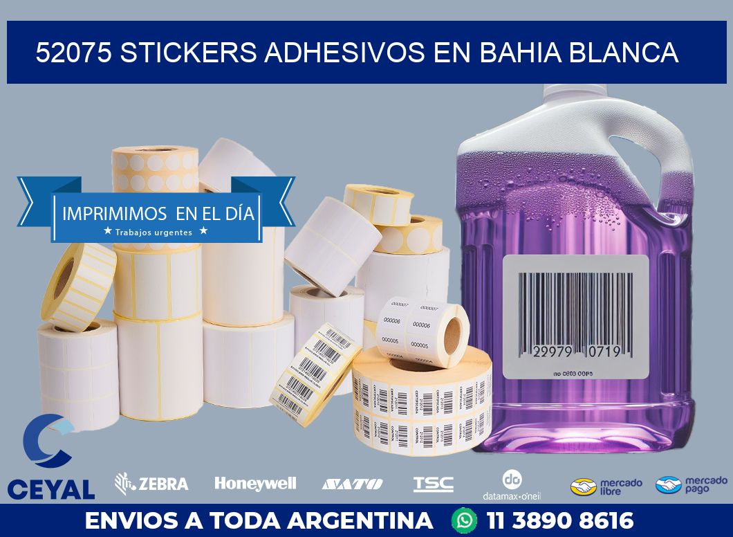 52075 STICKERS ADHESIVOS EN BAHIA BLANCA
