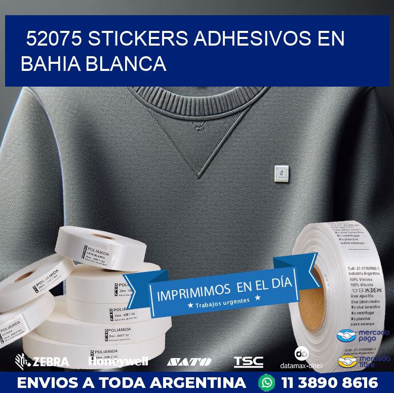 52075 STICKERS ADHESIVOS EN BAHIA BLANCA