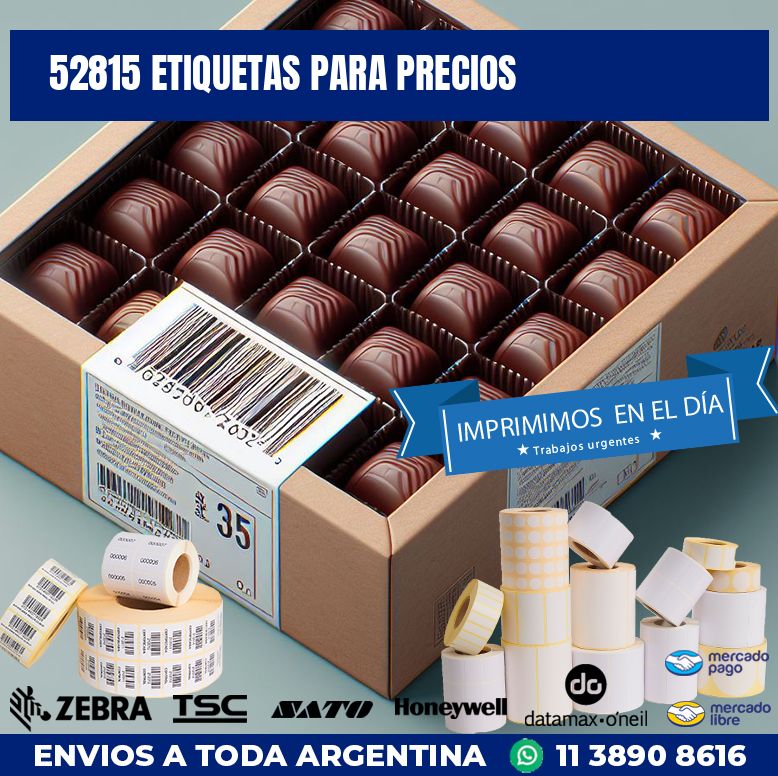 52815 ETIQUETAS PARA PRECIOS