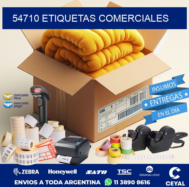 54710 ETIQUETAS COMERCIALES