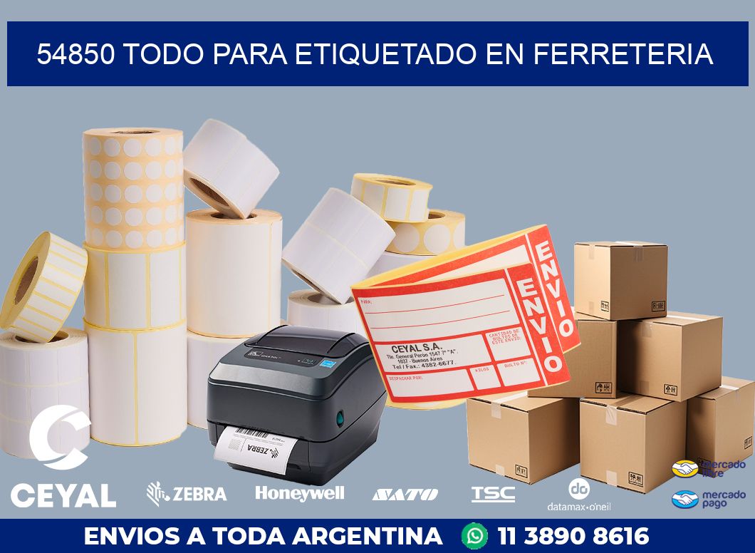 54850 TODO PARA ETIQUETADO EN FERRETERIA