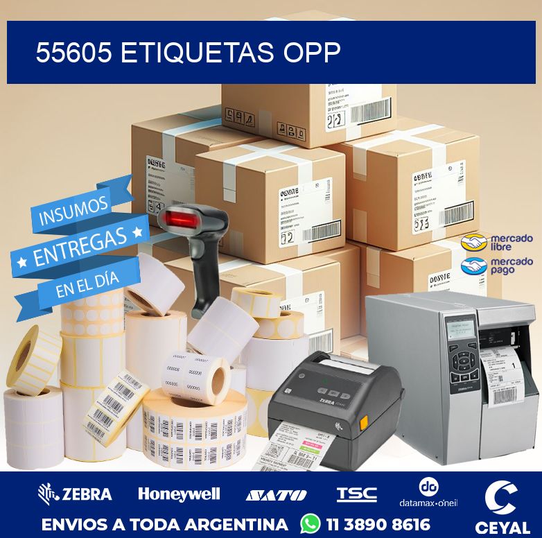 55605 ETIQUETAS OPP