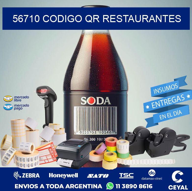 56710 CODIGO QR RESTAURANTES