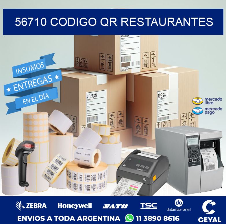 56710 CODIGO QR RESTAURANTES