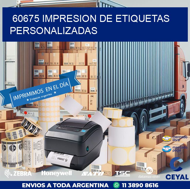 60675 IMPRESION DE ETIQUETAS PERSONALIZADAS