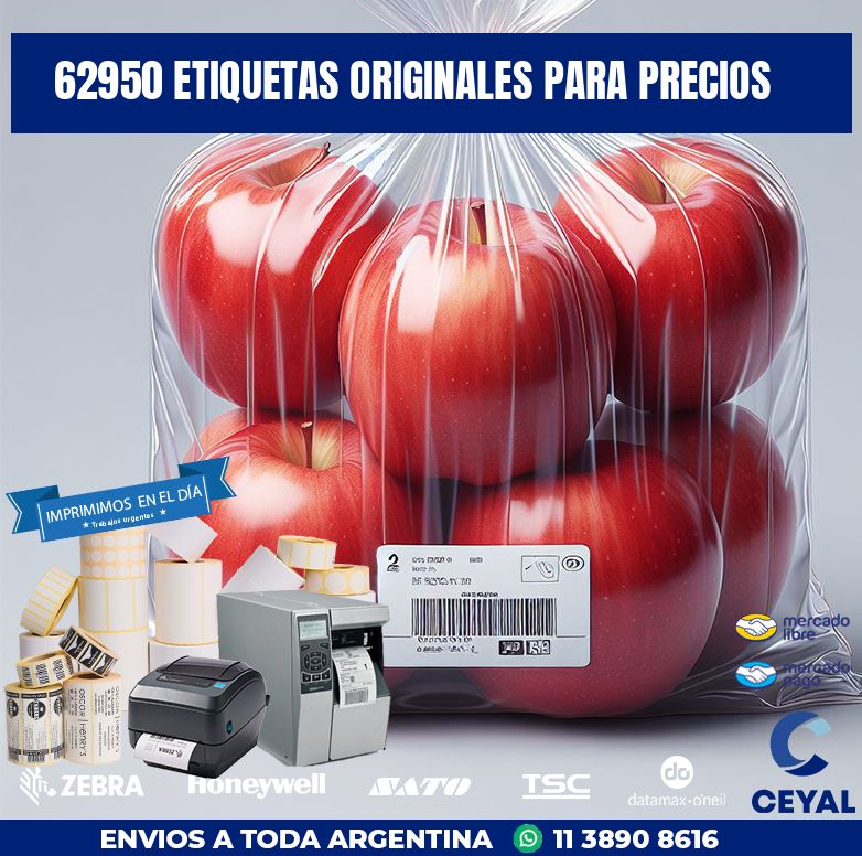 62950 ETIQUETAS ORIGINALES PARA PRECIOS