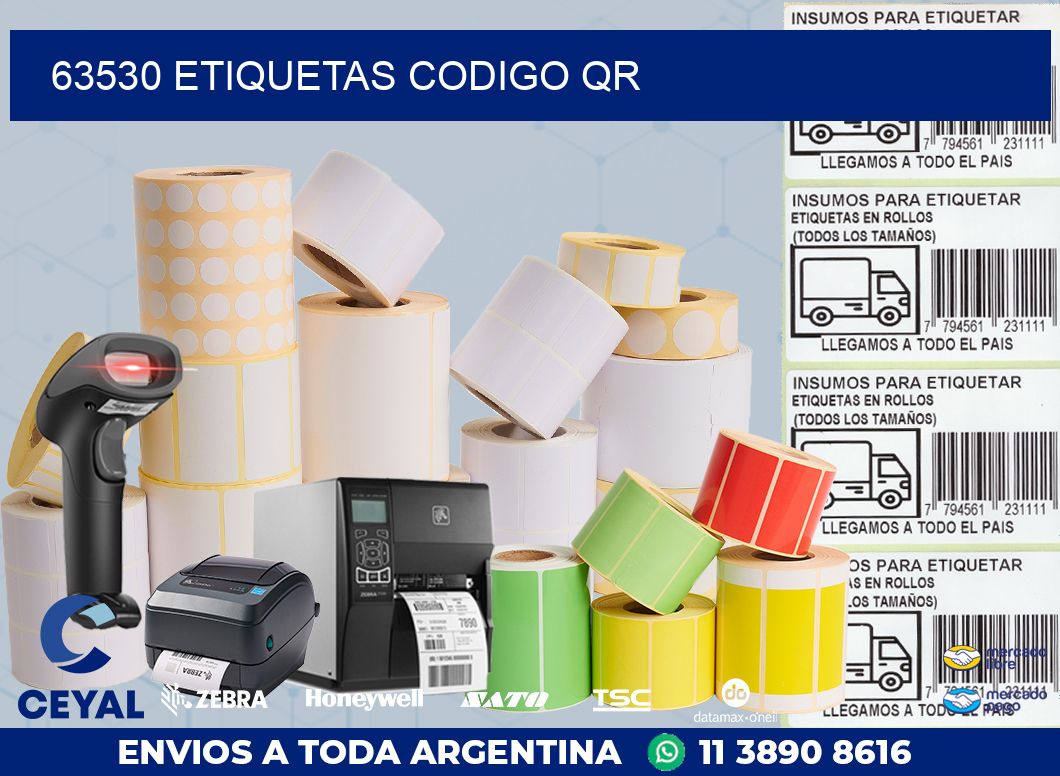 63530 ETIQUETAS CODIGO QR