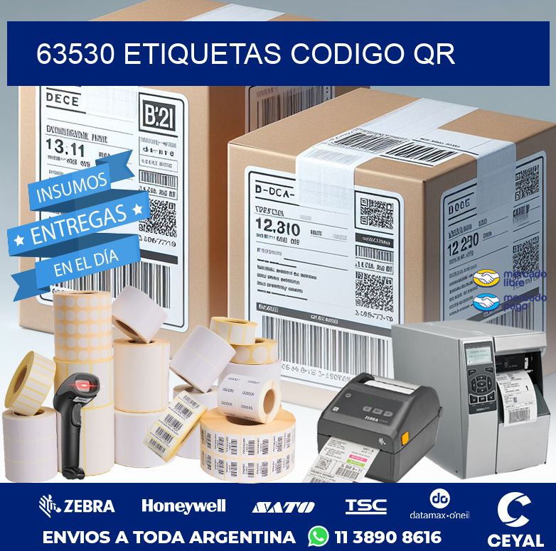 63530 ETIQUETAS CODIGO QR