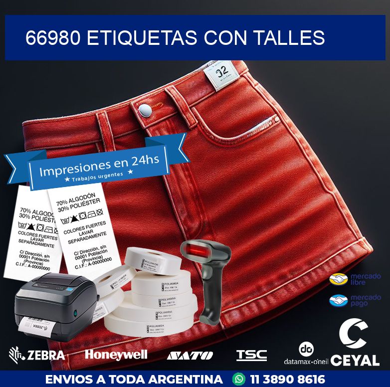 66980 ETIQUETAS CON TALLES