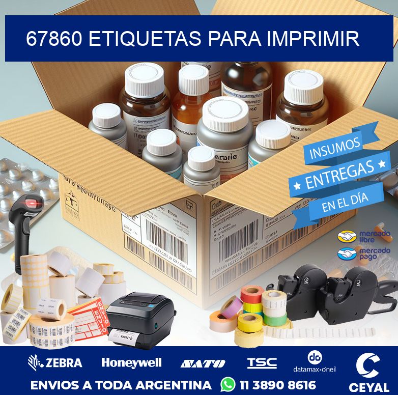 67860 ETIQUETAS PARA IMPRIMIR