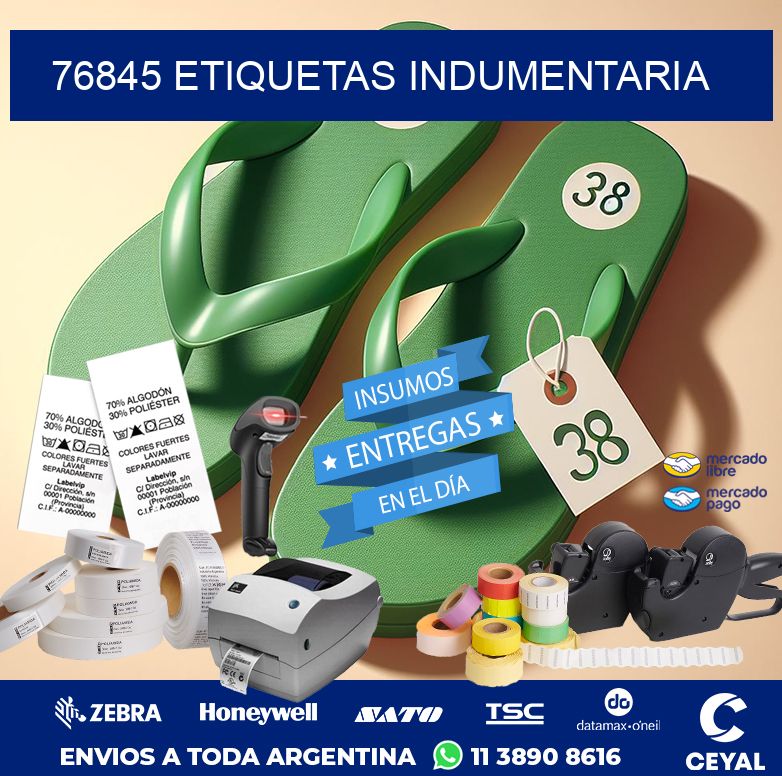 76845 ETIQUETAS INDUMENTARIA