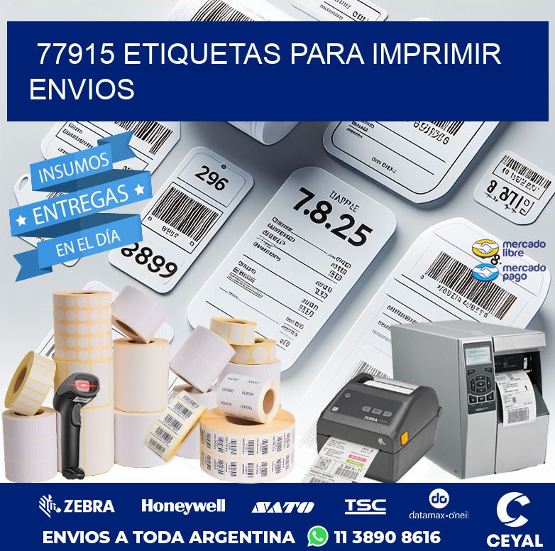 77915 ETIQUETAS PARA IMPRIMIR ENVIOS
