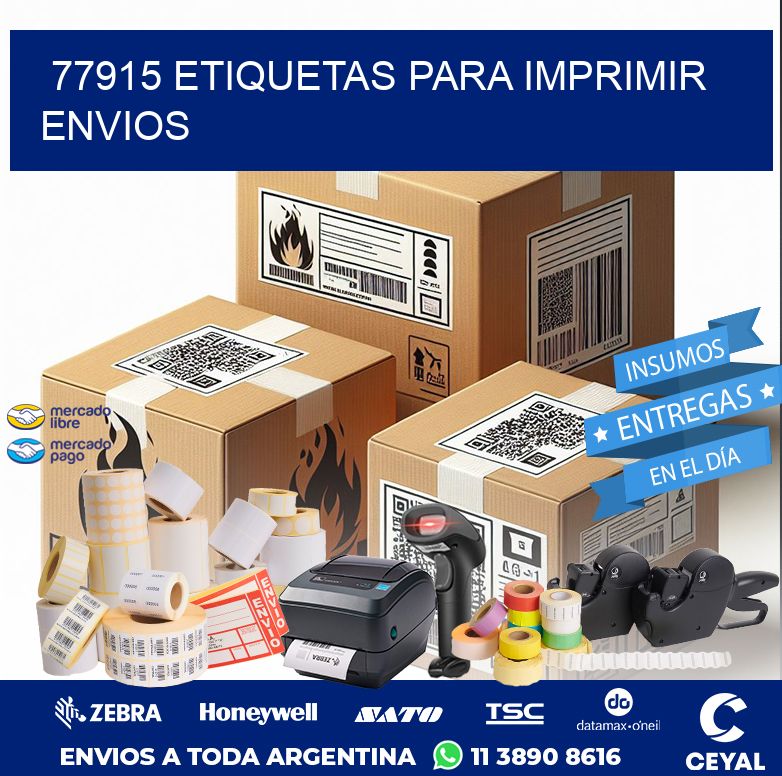 77915 ETIQUETAS PARA IMPRIMIR ENVIOS