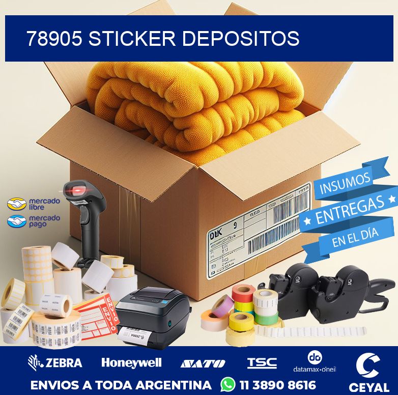 78905 STICKER DEPOSITOS