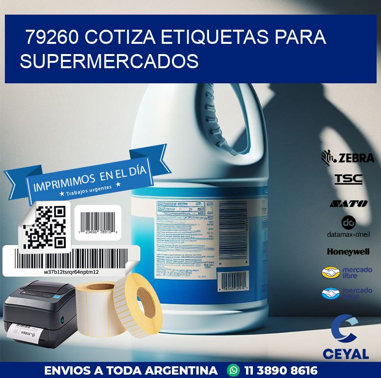 79260 COTIZA ETIQUETAS PARA SUPERMERCADOS