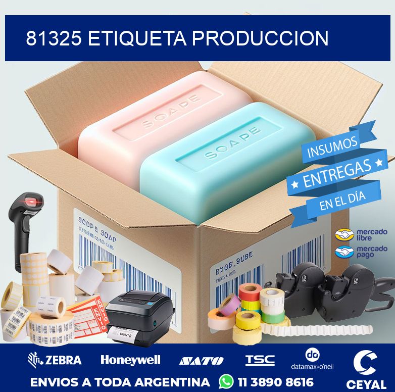 81325 ETIQUETA PRODUCCION