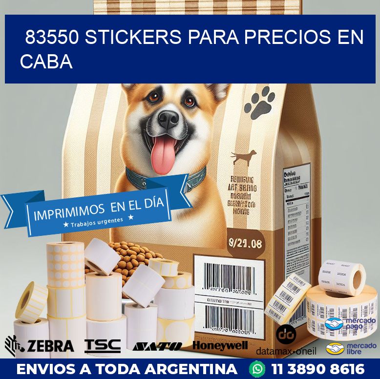 83550 STICKERS PARA PRECIOS EN CABA