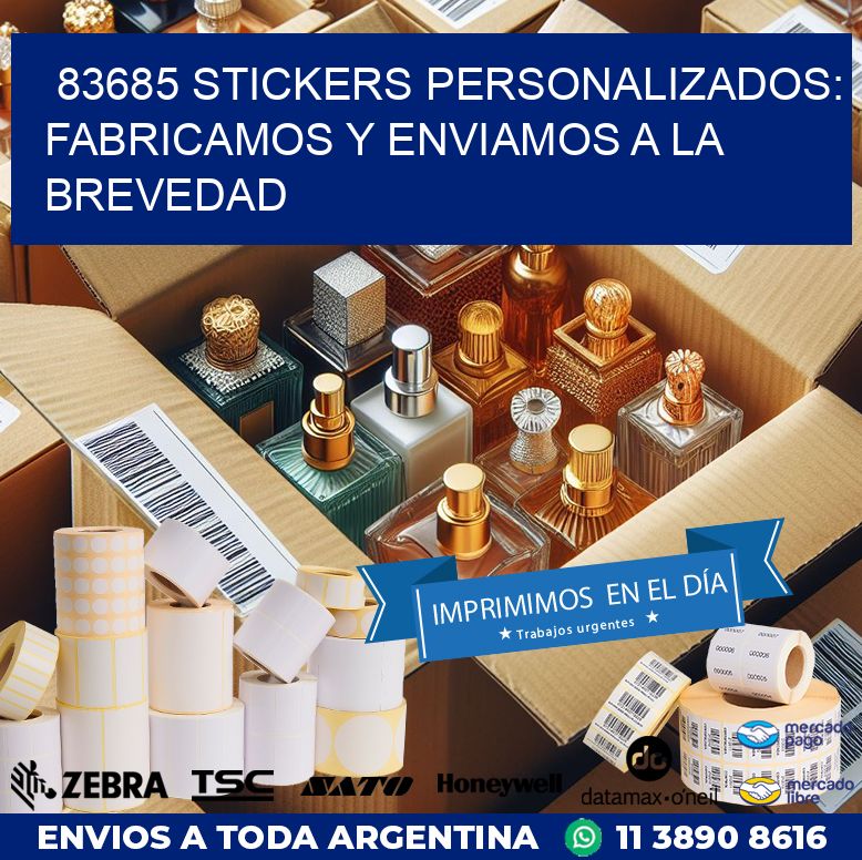 83685 STICKERS PERSONALIZADOS: FABRICAMOS Y ENVIAMOS A LA BREVEDAD