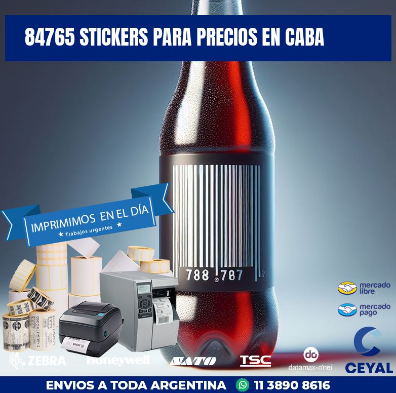 84765 STICKERS PARA PRECIOS EN CABA