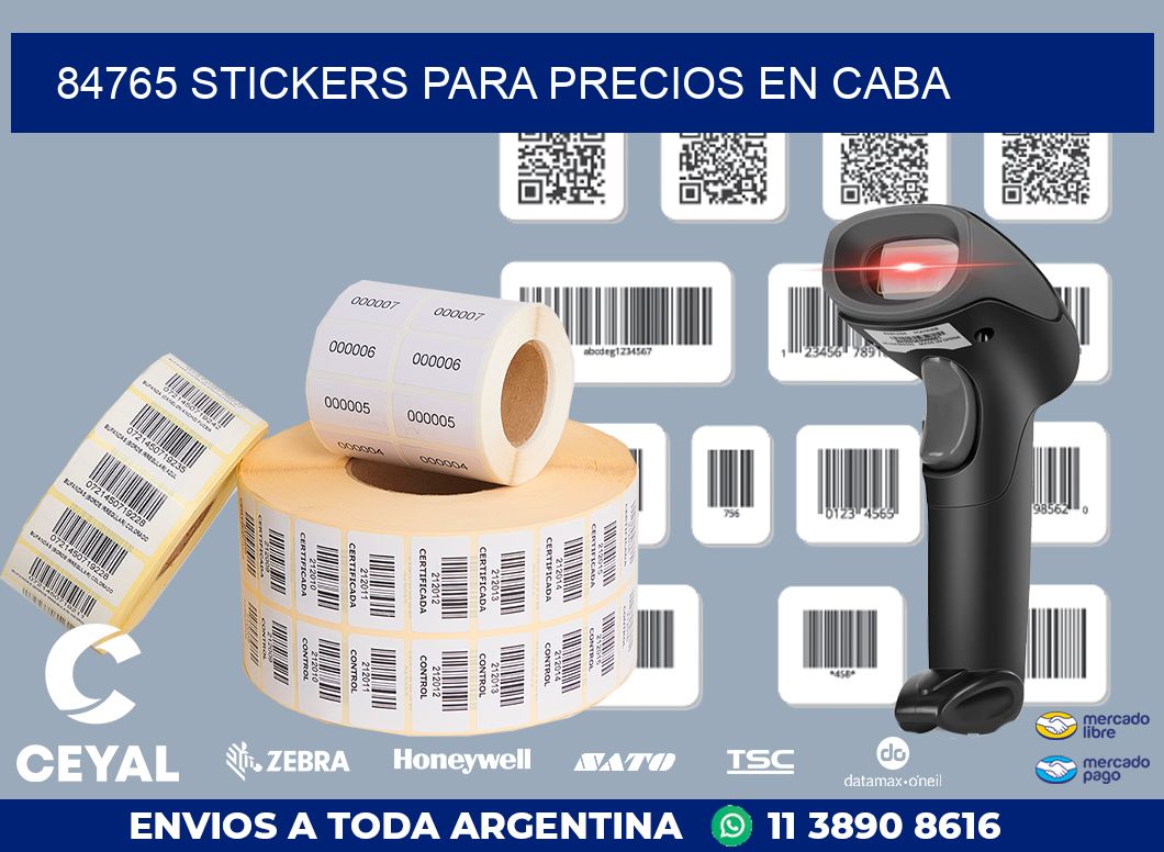 84765 STICKERS PARA PRECIOS EN CABA