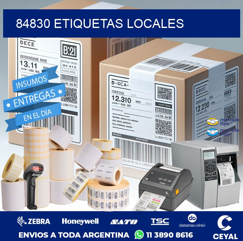 84830 ETIQUETAS LOCALES