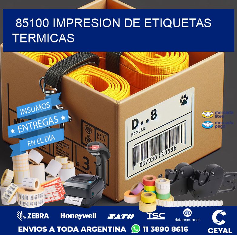 85100 IMPRESION DE ETIQUETAS TERMICAS