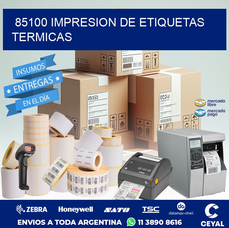 85100 IMPRESION DE ETIQUETAS TERMICAS