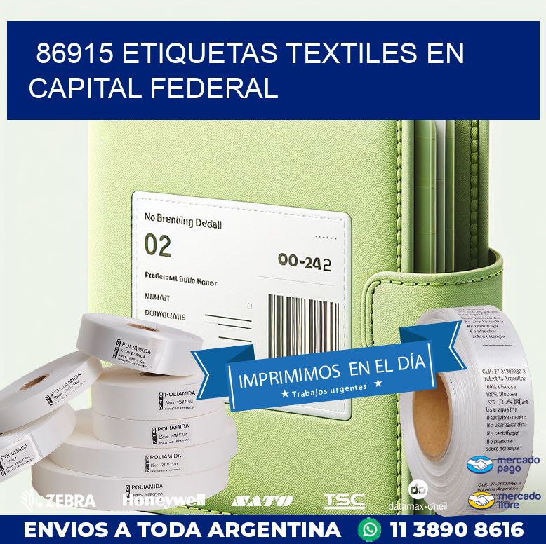 86915 ETIQUETAS TEXTILES EN CAPITAL FEDERAL