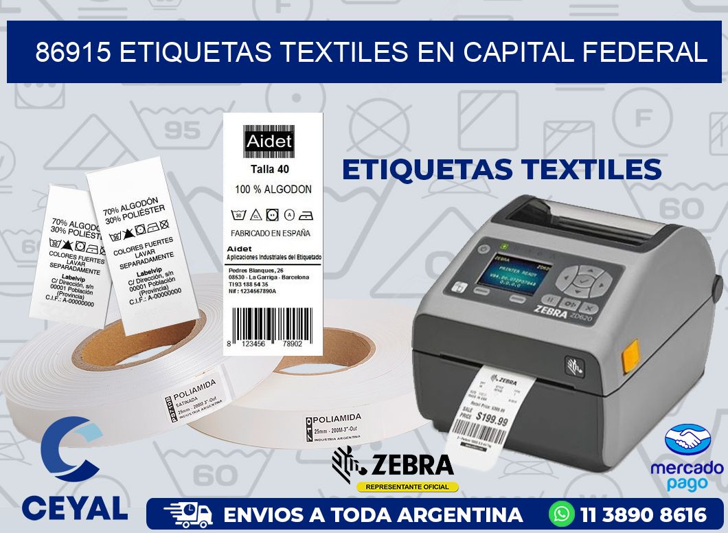 86915 ETIQUETAS TEXTILES EN CAPITAL FEDERAL