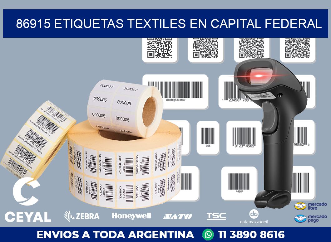 86915 ETIQUETAS TEXTILES EN CAPITAL FEDERAL