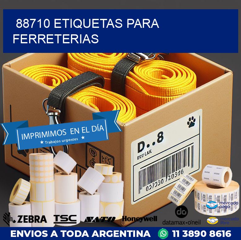 88710 ETIQUETAS PARA FERRETERIAS