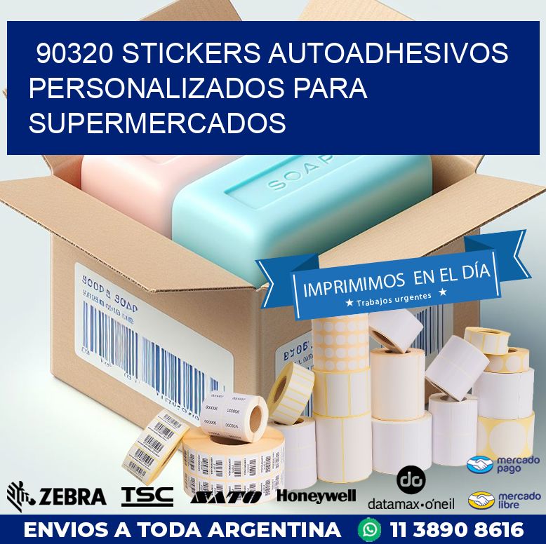 90320 STICKERS AUTOADHESIVOS PERSONALIZADOS PARA SUPERMERCADOS