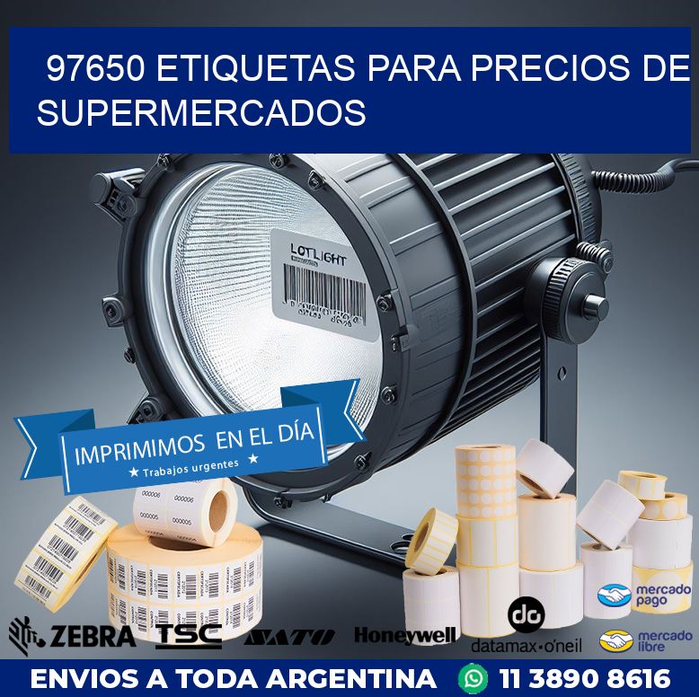 97650 ETIQUETAS PARA PRECIOS DE SUPERMERCADOS