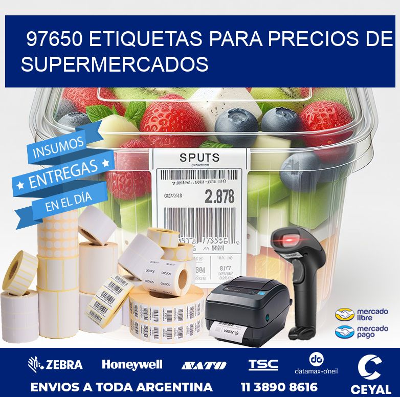 97650 ETIQUETAS PARA PRECIOS DE SUPERMERCADOS
