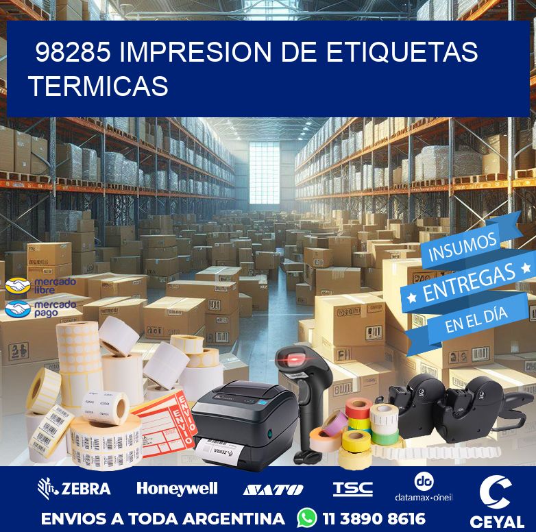 98285 IMPRESION DE ETIQUETAS TERMICAS