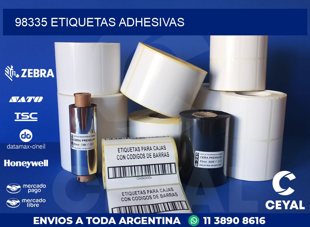 98335 ETIQUETAS ADHESIVAS