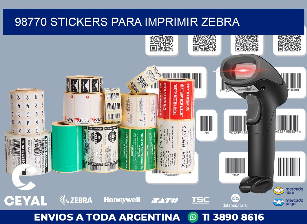 98770 STICKERS PARA IMPRIMIR ZEBRA
