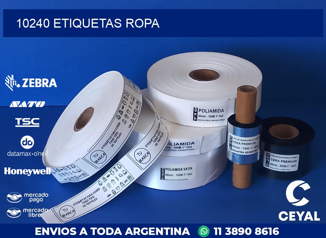 10240 ETIQUETAS ROPA