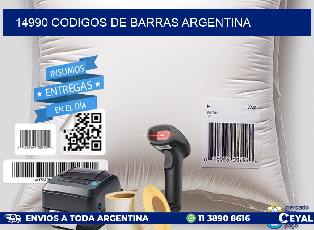 14990 CODIGOS DE BARRAS ARGENTINA