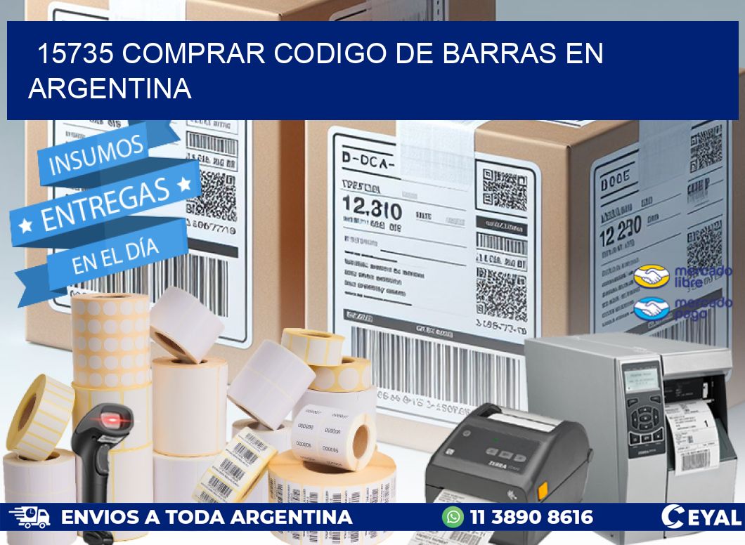 15735 Comprar Codigo de Barras en Argentina